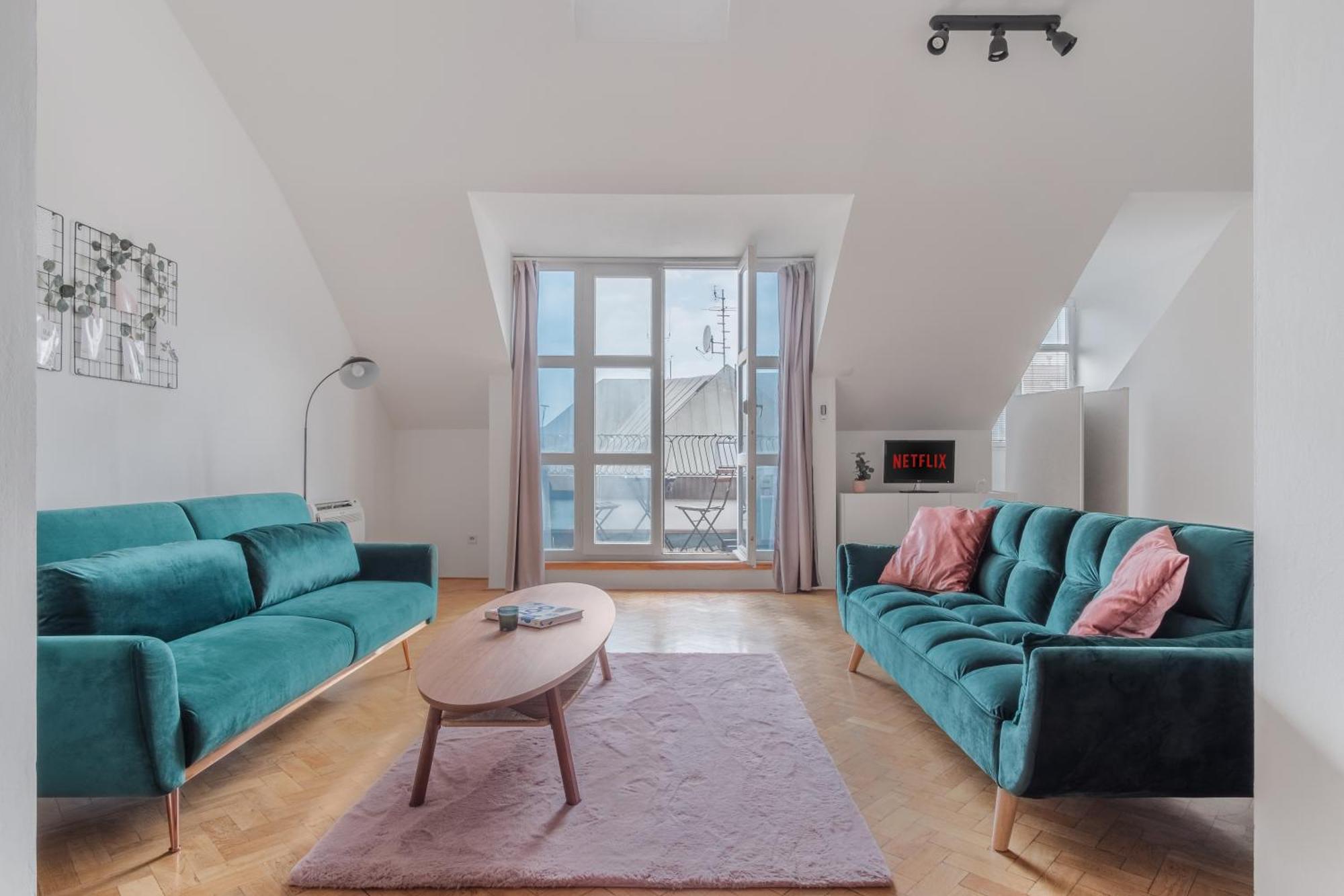 Apartment Days - Terrace - Castle View - Ac Prague